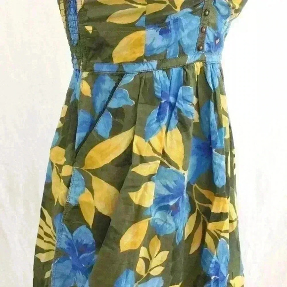 Hollister Strapless Bustier Floral Dress Size Small - Picture 6 of 9